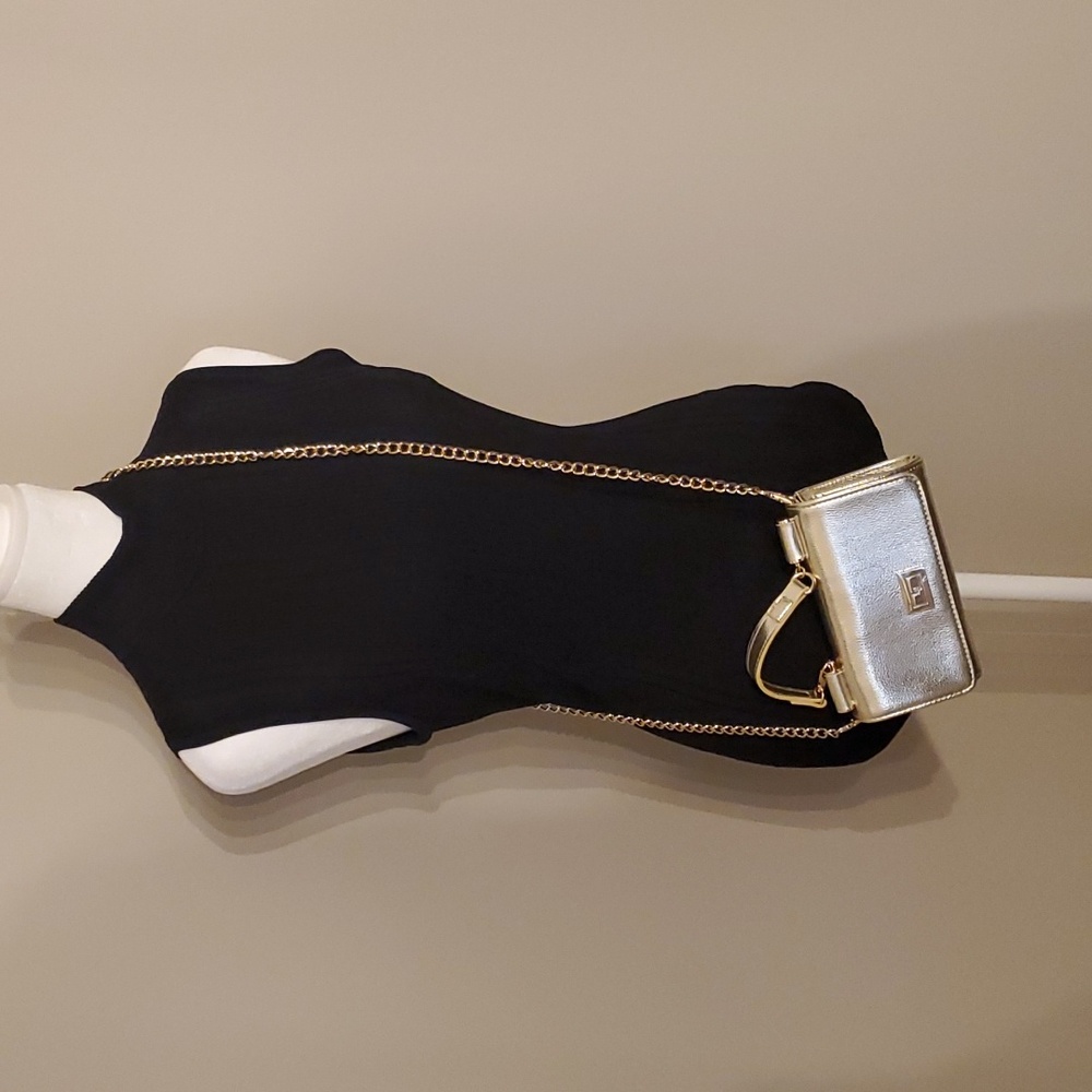 Metallic Gold Cross Body